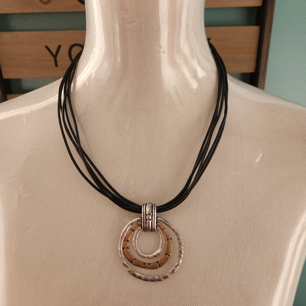Leather strap Necklace